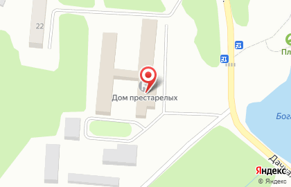 Дом-интернат для престарелых и инвалидов в Смоленске на карте