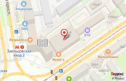 Ресторан быстрого питания KFC на улице Дуси Ковальчук на карте