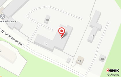 Транспортная компания ПЭК в Санкт-Петербурге на карте