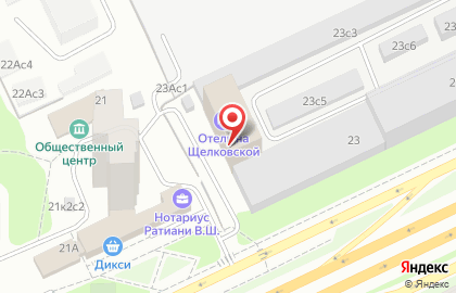 Студия Мебели Сити на Щёлковском шоссе на карте