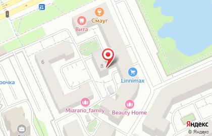 Клиника Любимый стоматолог на улице Мулланура Вахитова на карте