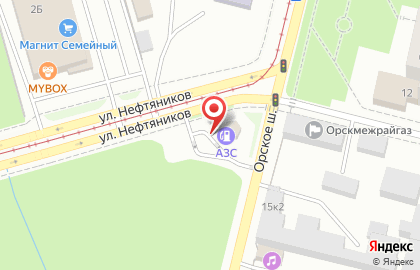 РИФ в Оренбурге на карте