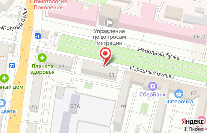 Совет муниципальных образований Белгородской области на карте