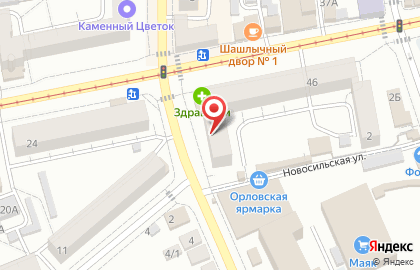 Книжно-канцелярский магазин Оптимист в Железнодорожном районе на карте
