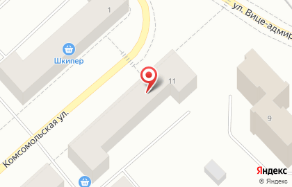 Супермаркет Магнит на Комсомольской на карте