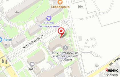 Институт водных и экологических проблем на карте