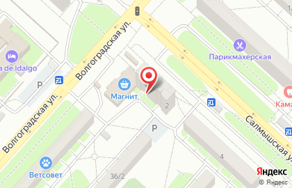 Сеть универсамов Столичный на карте