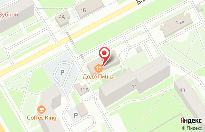 Додо Пицца в Санкт-Петербурге на карте