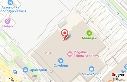 Банкомат Газпромбанк в Хабаровске на карте