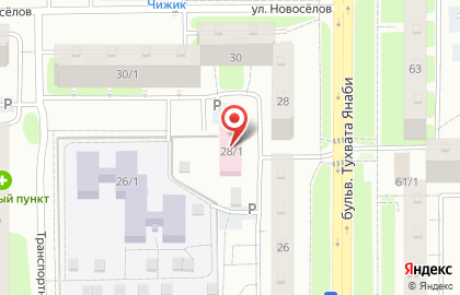 ООО Регион-Строй на бульваре Тухвата Янаби на карте