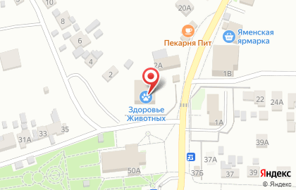 Ветеринарная клиника Здоровье животных на Советской улице на карте