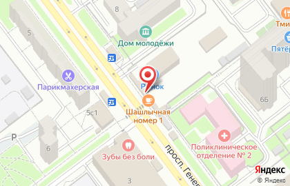 Магазин фастфудной продукции Экспресс кафе на карте