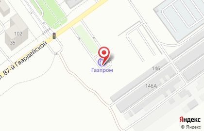 Газпром в Волгограде на карте