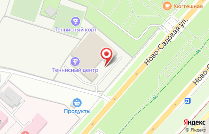Белочка на Ново-Садовой улице на карте