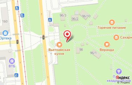 Киоск фастфудной продукции, Октябрьский округ на улице Маяковского на карте