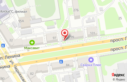 ИнструментСервис на проспекте Ленина на карте