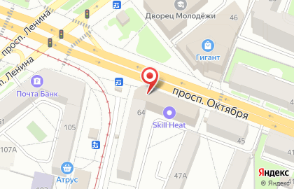 Аптека Мелодия здоровья на проспекте Октября на карте