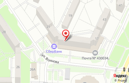 Центр страхования Эм-плюс в Саранске на карте