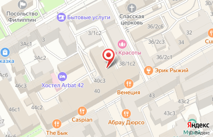Территориальная избирательная комиссия района Арбат на карте