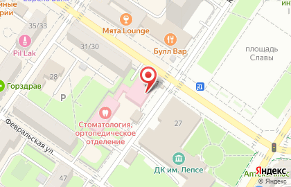 Подольская городская стоматологическая поликлиника на Революционном проспекте на карте