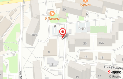 Продовольственный магазин в Москве на карте