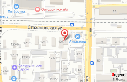 Автосервис FIT SERVICE на улице Дзержинского на карте