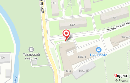 Торгово-производственная компания Лидер на Волковском проспекте на карте