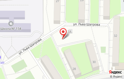 Продуктовый магазин в Перми на карте