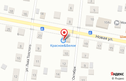 Магазин Красное & Белое в Тюмени на карте
