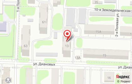 Продовольственный магазин в Иваново на карте