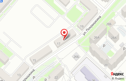 Парикмахерская Интрига в Центральном районе на карте