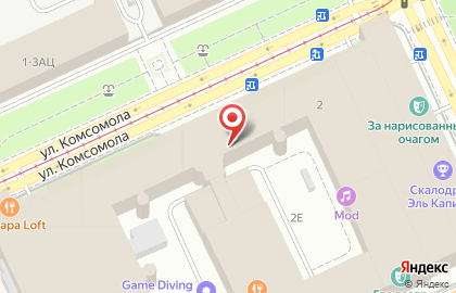 Коворкинг в Санкт-Петербурге на карте