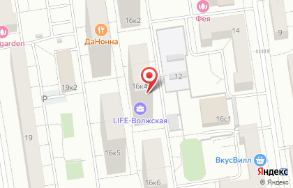 Универсам Верный в Москве на карте
