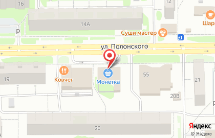 Магазин Монетка в Тюмени на карте