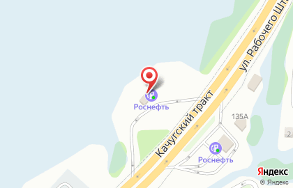 АЗС в Иркутске на карте