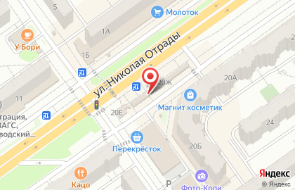 Магазин хлебобулочных изделий Пекарь в Тракторозаводском районе на карте