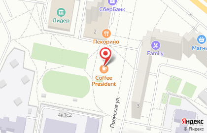 Центр подключения водителей T-club24 на Пронской улице на карте