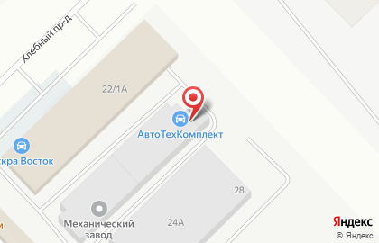 АвтоТехКомплект на Мензелинском тракте на карте