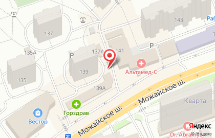 Цветочный магазин в Москве на карте