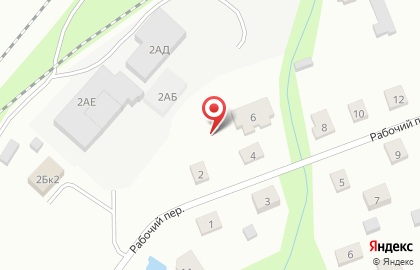 Конкорд в рабочем переулке на карте