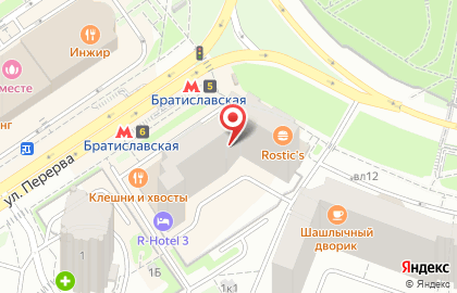 Служба экспресс-доставки DHL на Братиславской улице на карте