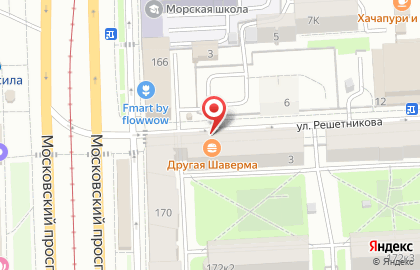 Ателье по ремонту одежды С Иголочки на метро Электросила на карте