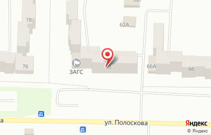 ЗАГС в Красноярске на карте