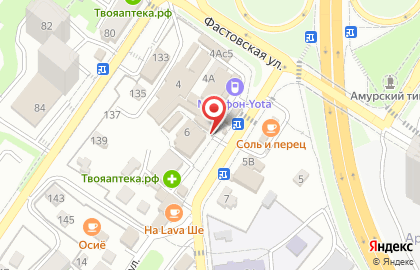 Магазин на Пихтовой на карте