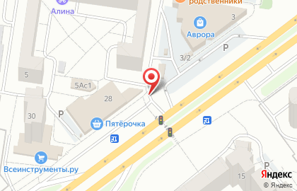 Магазин Хлеб в Автозаводском районе на карте