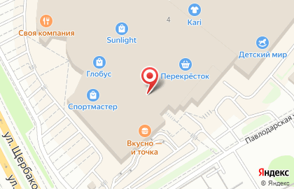 Оператор сотовой связи Мотив на улице Щербакова на карте
