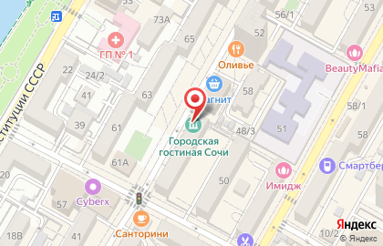 Салон тканей Силуэт на карте