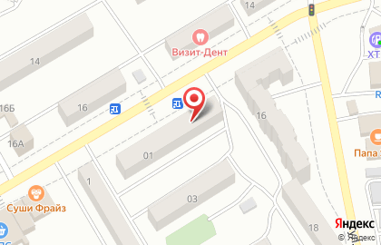 Торговый центр на Пирятинской улице, 01 на карте