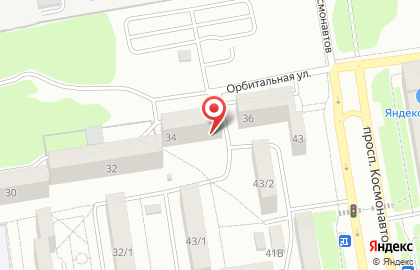 Прокуратура Ворошиловского района на Орбитальной улице на карте