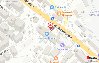 Линзтория в Кировском районе на карте